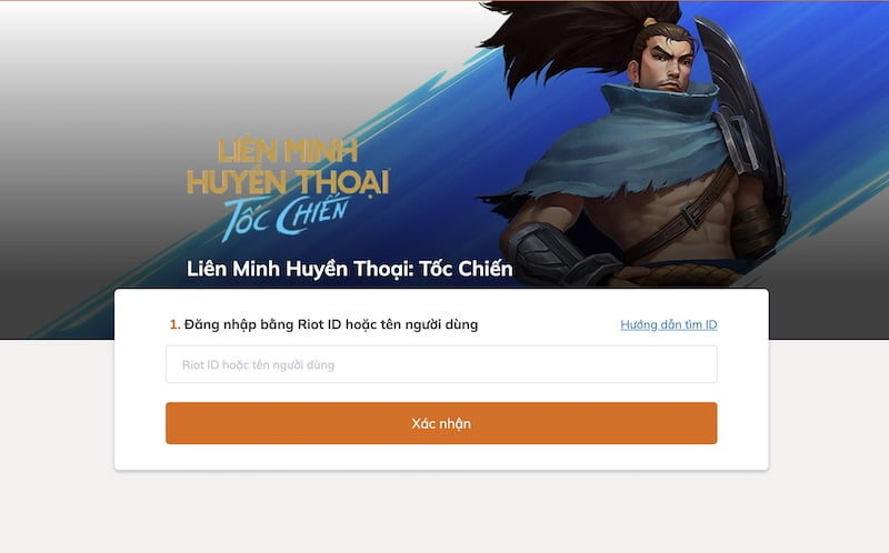 Giao diện trang chủ nạp Wild Core LMHT: Tốc Chiến